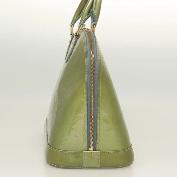 LOUIS VUITTON Monogram Vernis Alma PM Hand Bag Jivre - Picture 3 of 15